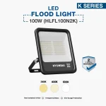 Hyundai LED Flood Light 100W (HLFL100N2K) - Image 2